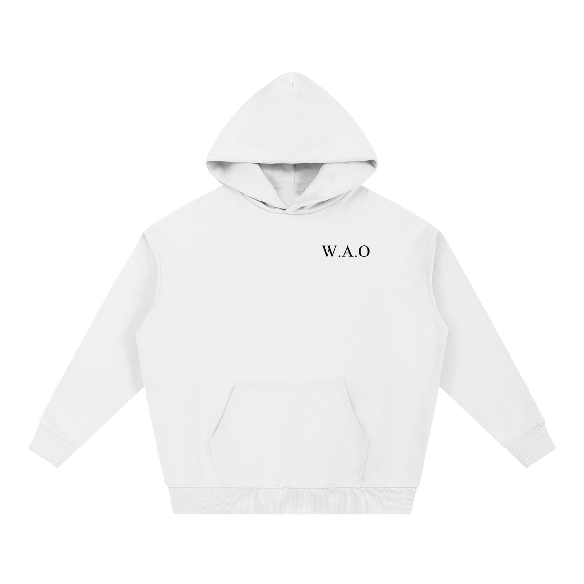 W.A.O - Unisex Essential Heavyweight Hoodie Set Top