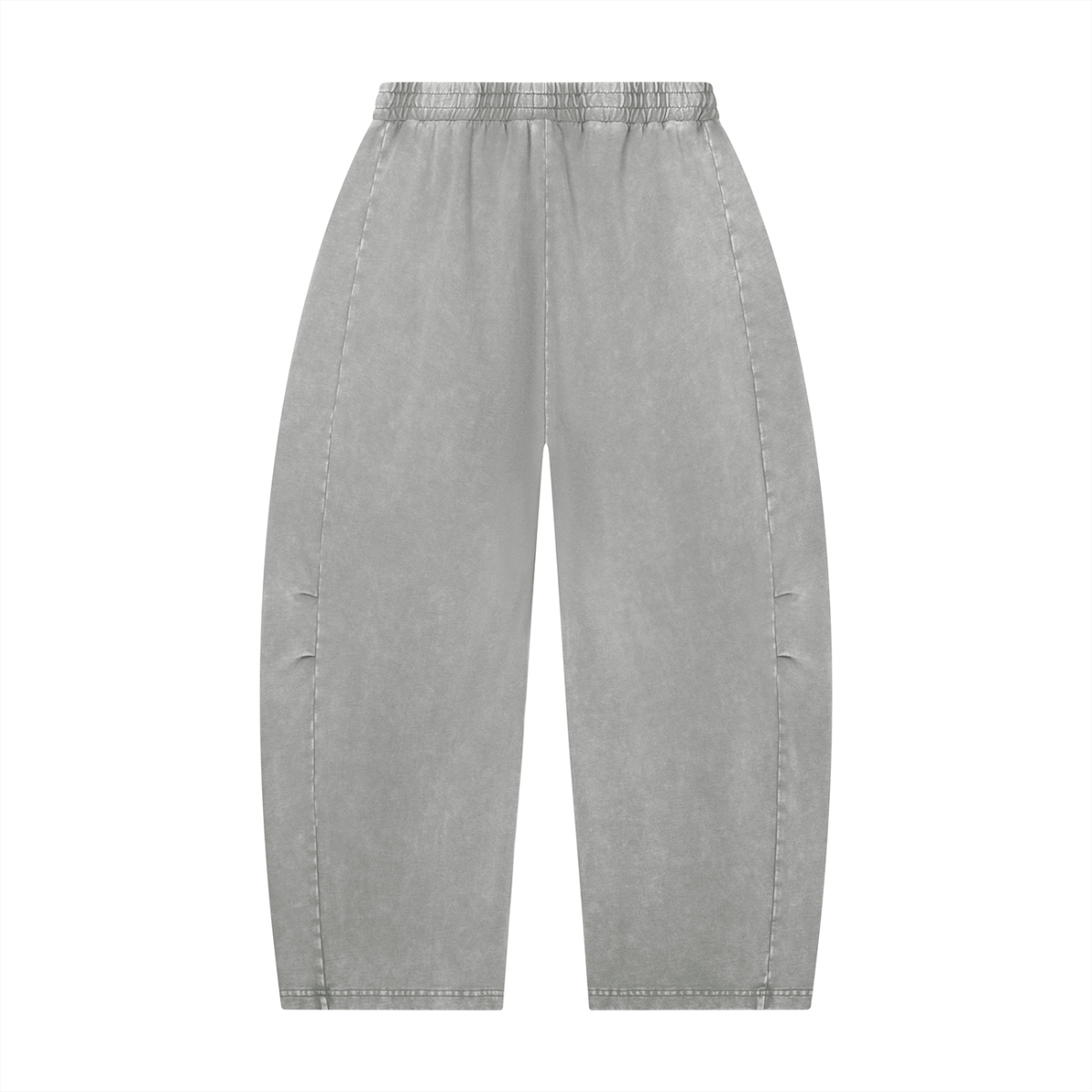 W.A.O - K.O.K Unisex Mineral Wash Barrel Leg Pants