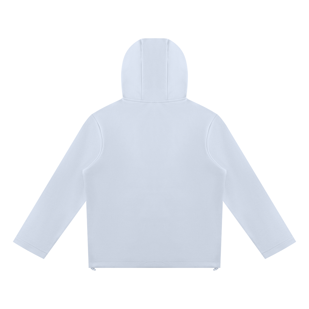 W.A.O - Unisex Paneled Full Zip Hoodie