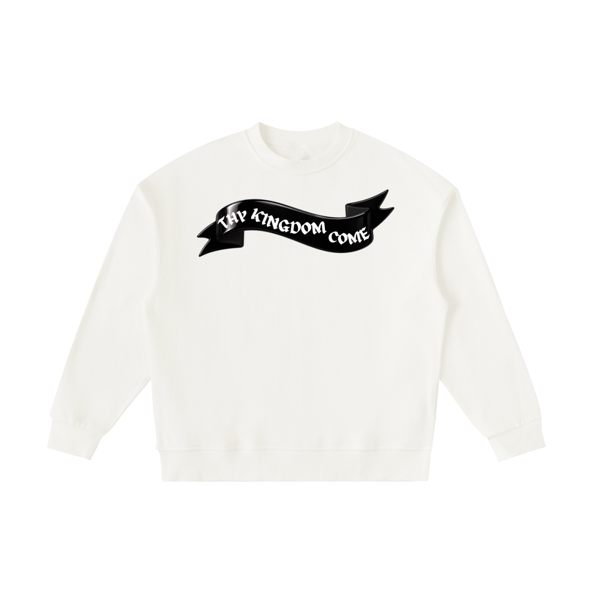 W.A.O - "Thy Kingdom Come "Fleece Kids' Crewneck Sweatshirt