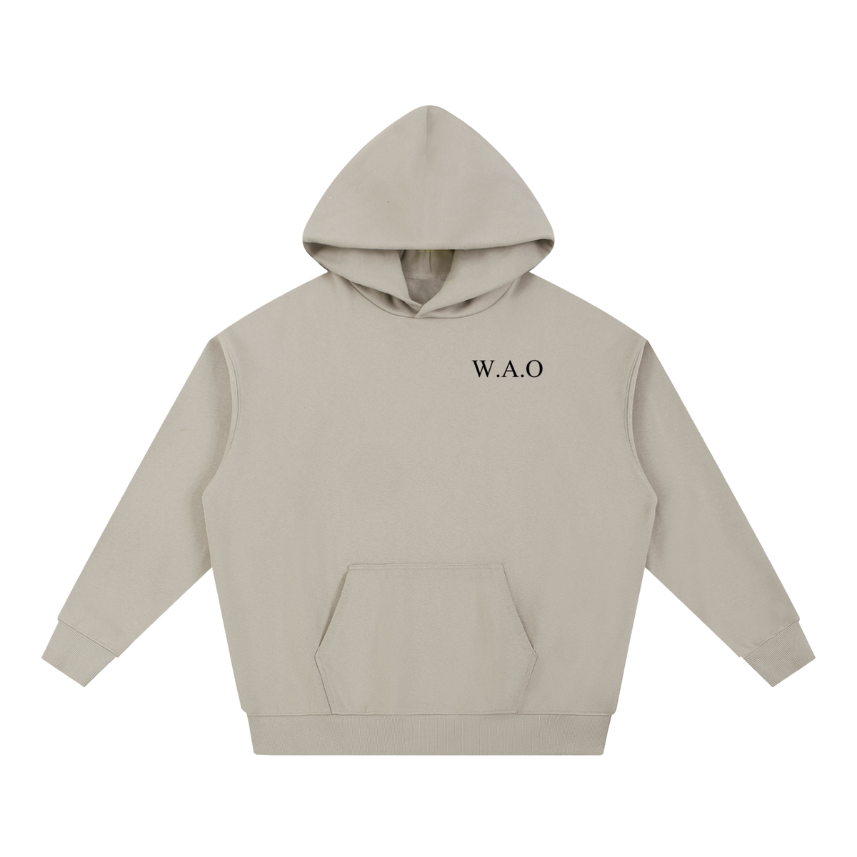 W.A.O - Unisex Essential Heavyweight Hoodie Set Top