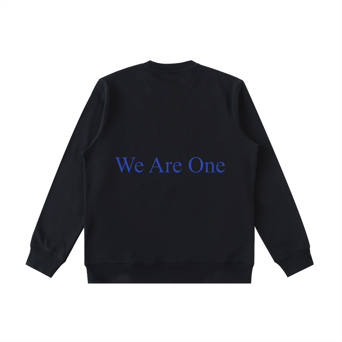 W.A.O - Blue Essential Heavyweight Crewneck  Sweatshirt Set