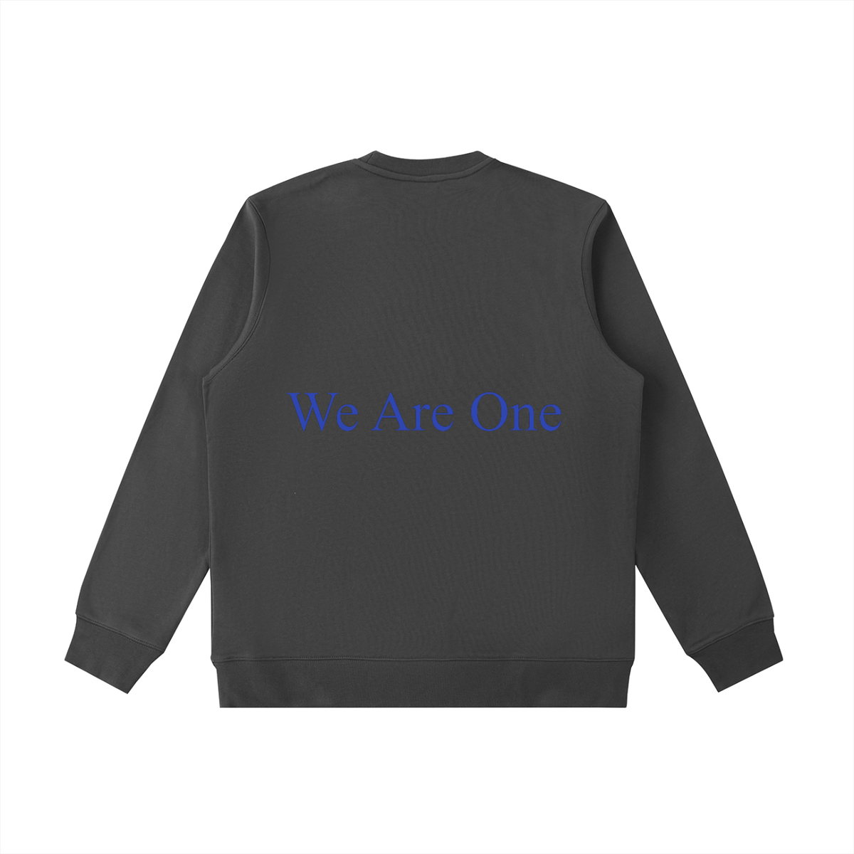 W.A.O - Blue Essential Heavyweight Crewneck  Sweatshirt Set
