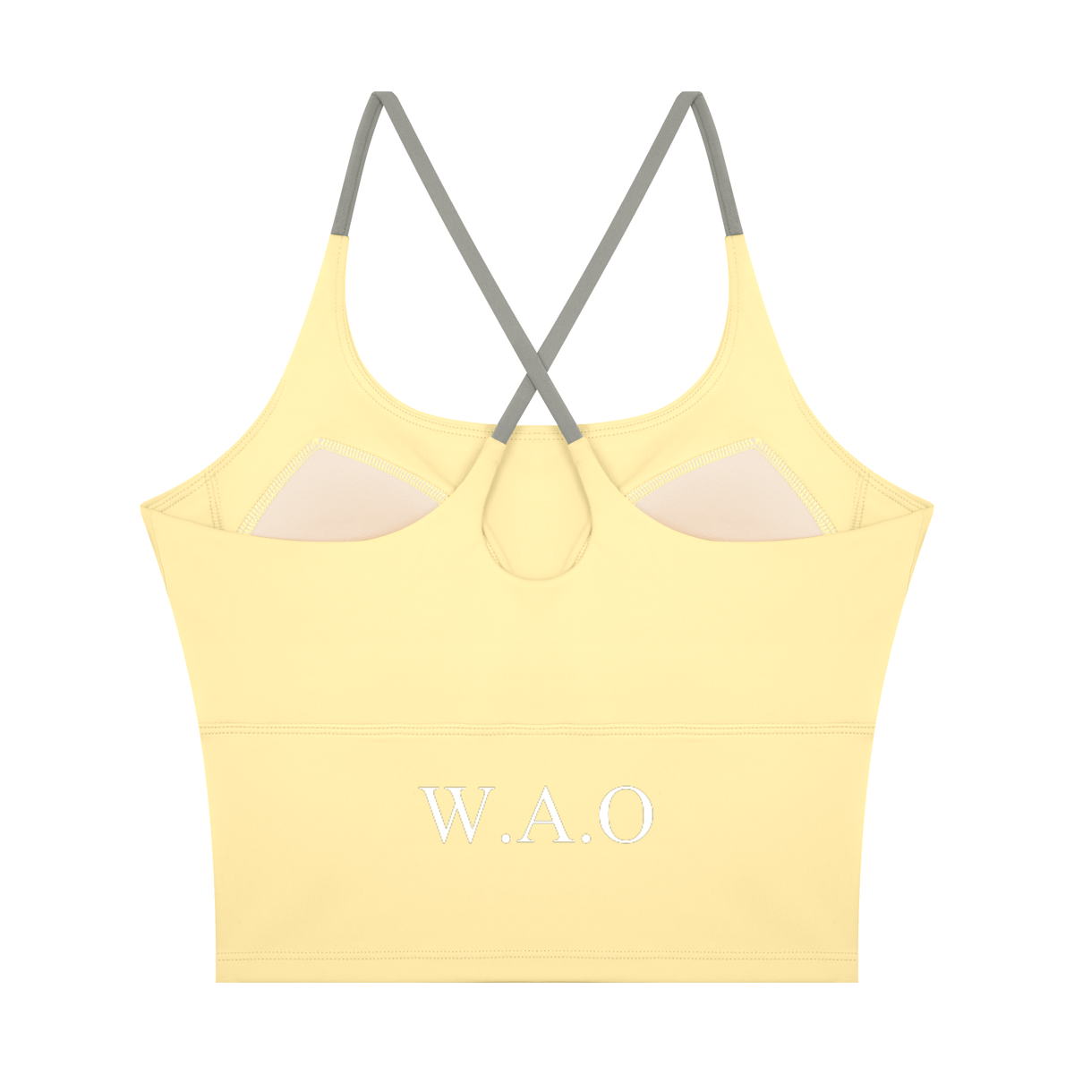 W.A.O - Women's Color Block Yoga Tank Top