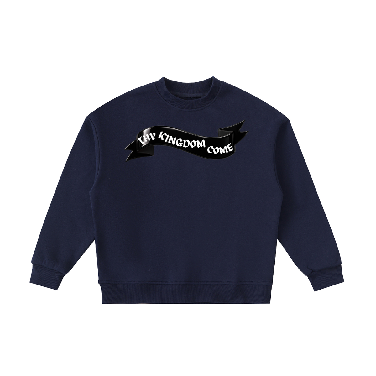 W.A.O - "Thy Kingdom Come "Fleece Kids' Crewneck Sweatshirt