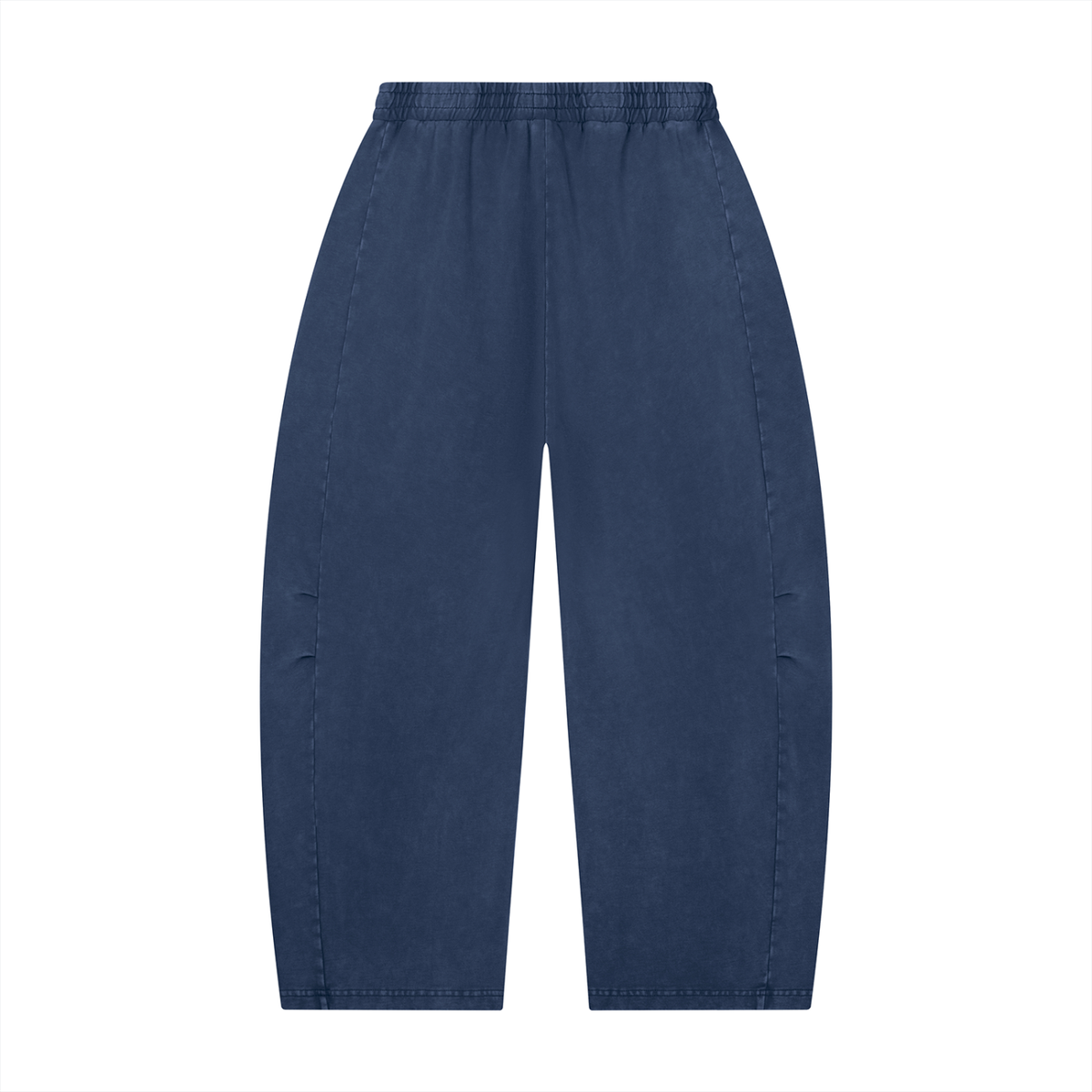 W.A.O - K.O.K Unisex Mineral Wash Barrel Leg Pants