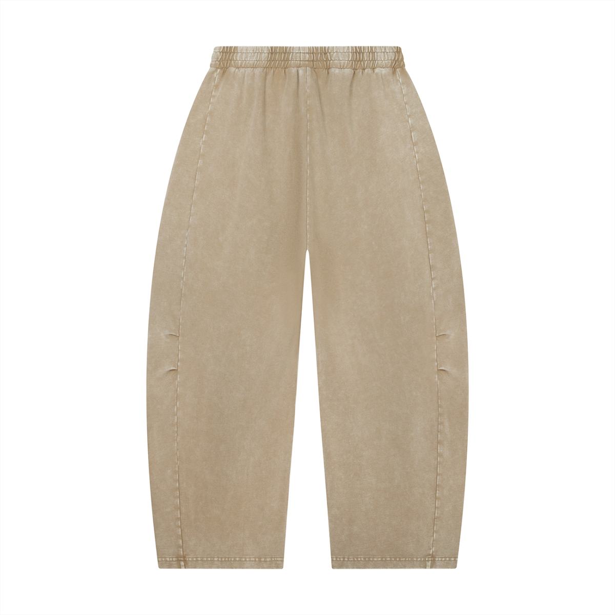 W.A.O - K.O.K Unisex Mineral Wash Barrel Leg Pants