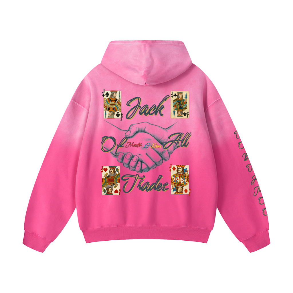W.A.O - "Jack Of All Trades" Heavyweight Sunfade Oversized Hoodie