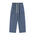 W.A.O - "FAITH" Drawstring Waist Straight-Leg Cargo Pants