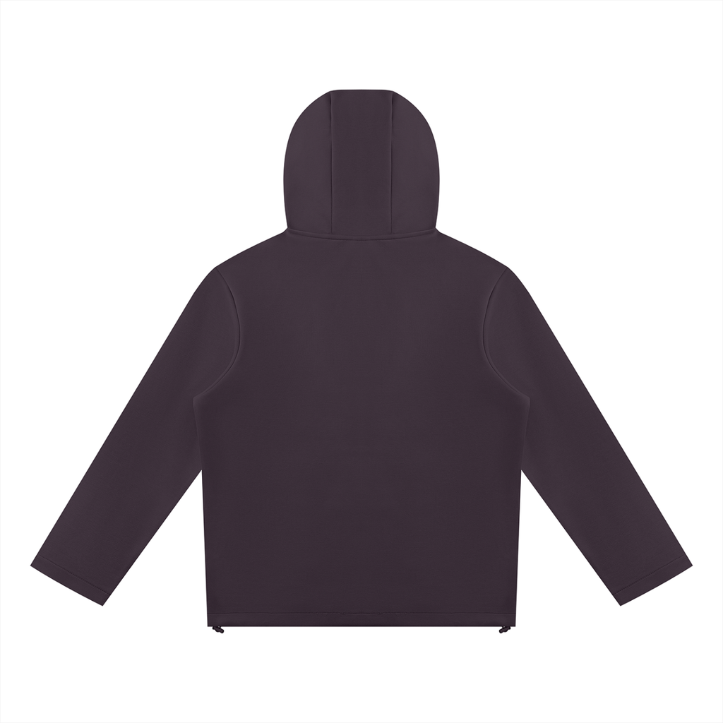 W.A.O - Unisex Paneled Full Zip Hoodie