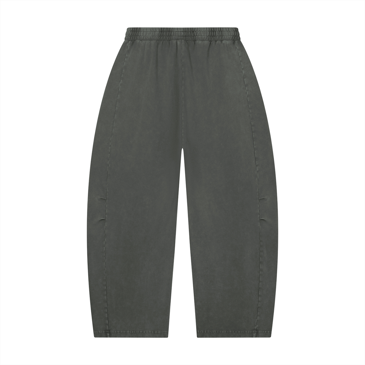 W.A.O - K.O.K Unisex Mineral Wash Barrel Leg Pants