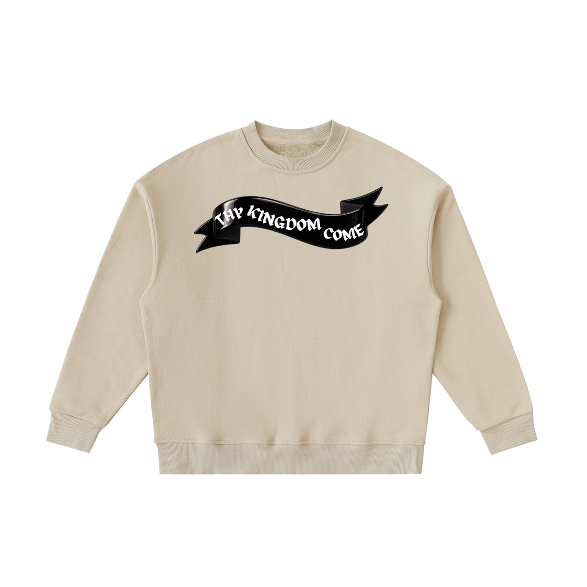 W.A.O - "Thy Kingdom Come "Fleece Kids' Crewneck Sweatshirt