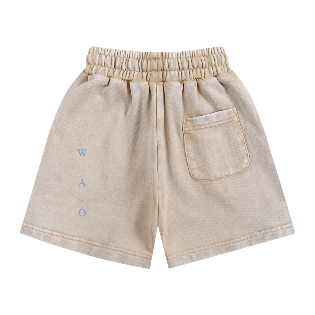 W.A.O - 4R's Snow Washed Kids' Shorts