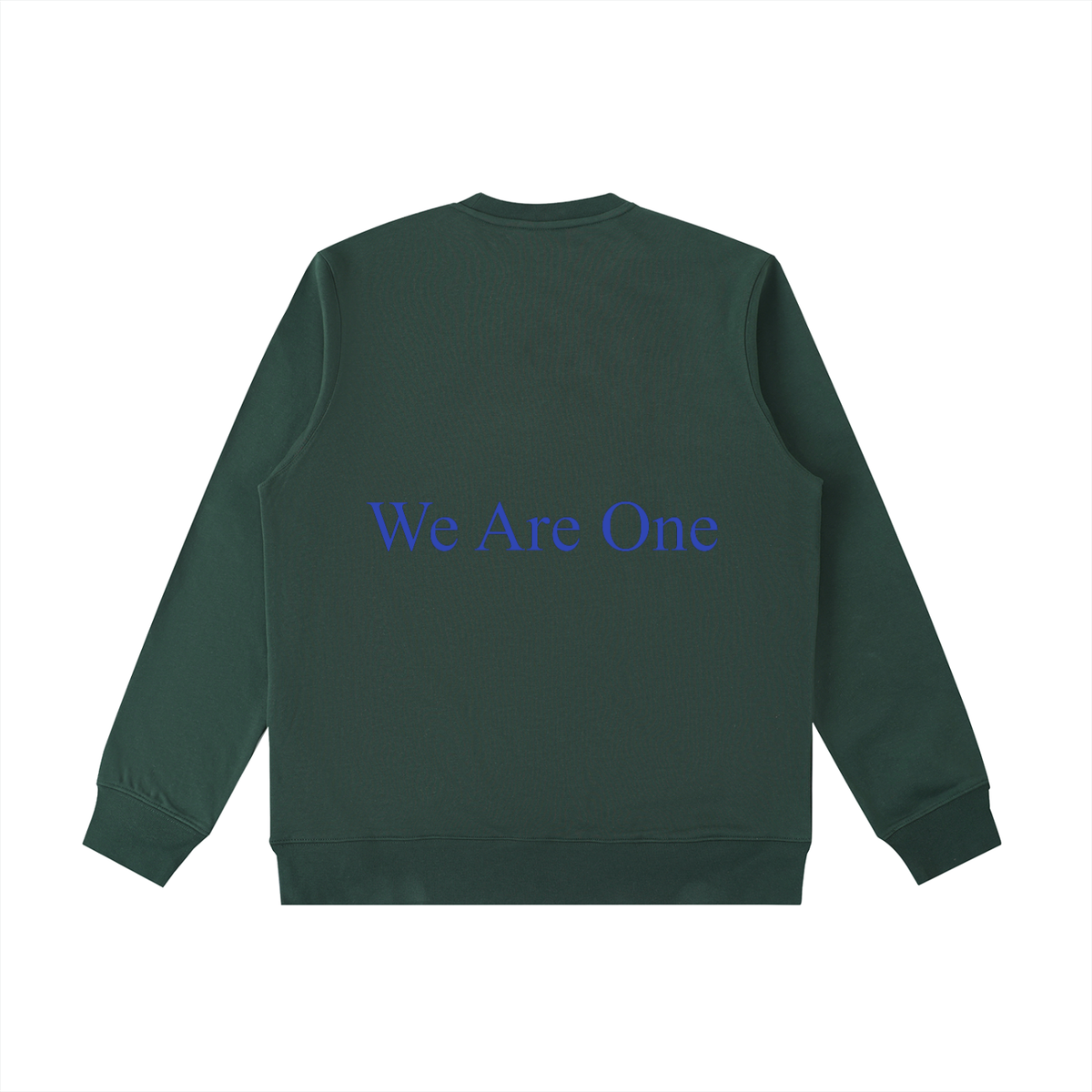 W.A.O - Blue Essential Heavyweight Crewneck  Sweatshirt Set