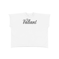 W.A.O - Valiant Raw Edge Boxy Non-Shrink T-Shirt