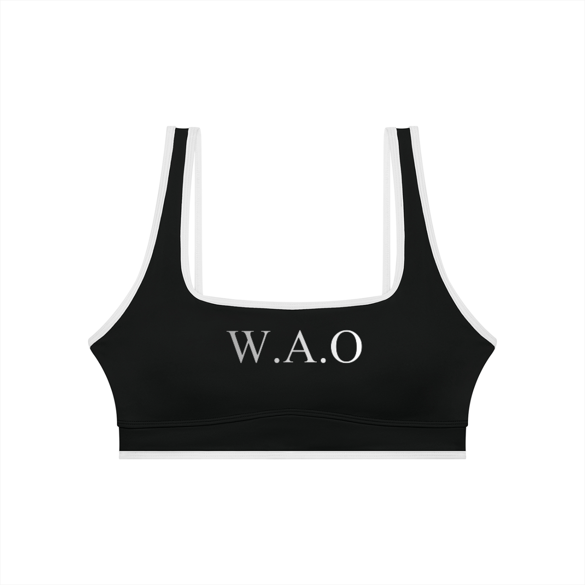 W.A.O - Women's Color Block Yoga Sports Bra