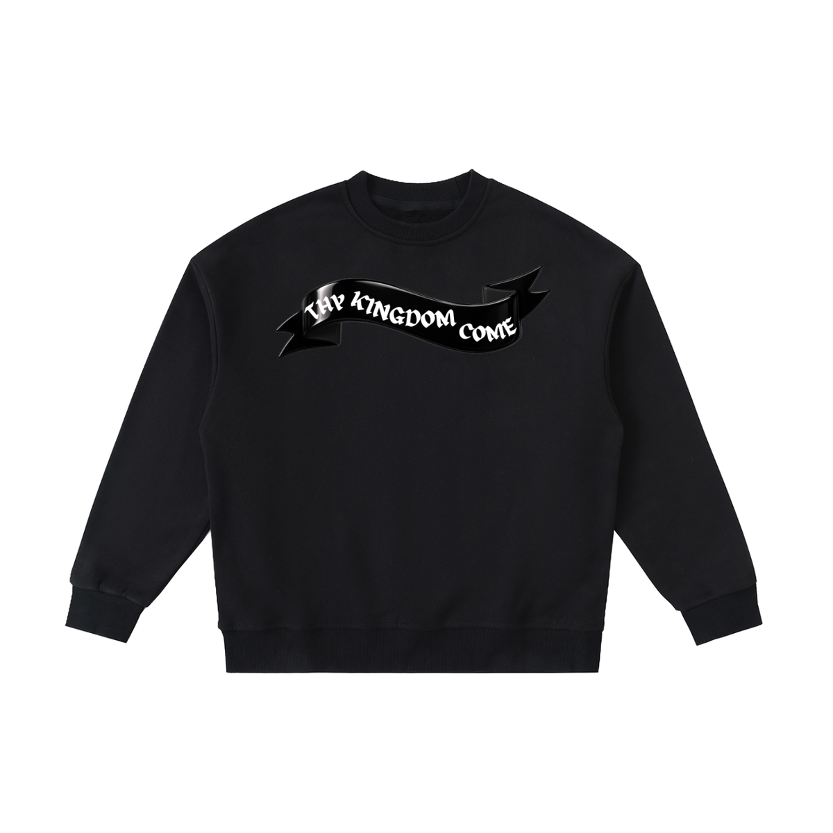 W.A.O - "Thy Kingdom Come "Fleece Kids' Crewneck Sweatshirt