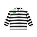 W.A.O - "Its All Pain" Stripe Polo Shirt