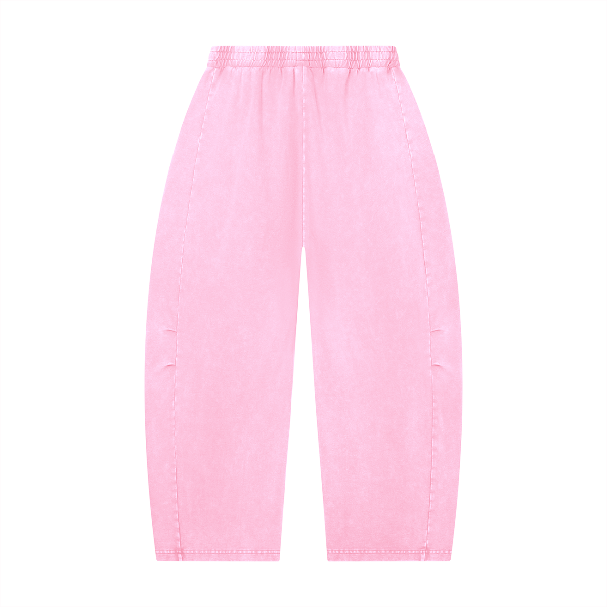W.A.O - K.O.K Unisex Mineral Wash Barrel Leg Pants