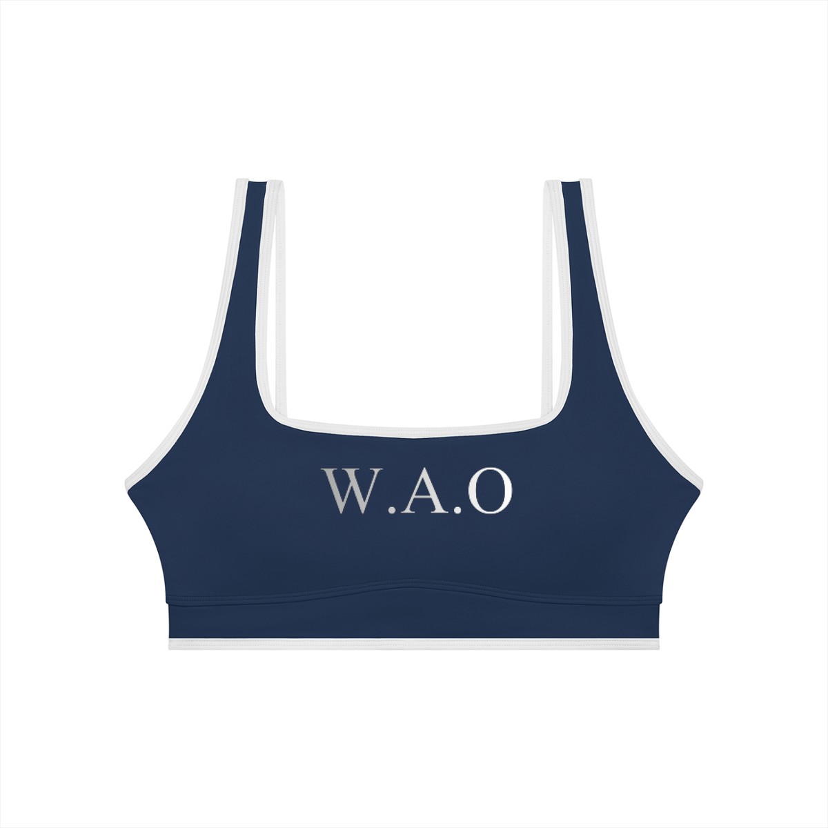 W.A.O - Women's Color Block Yoga Sports Bra
