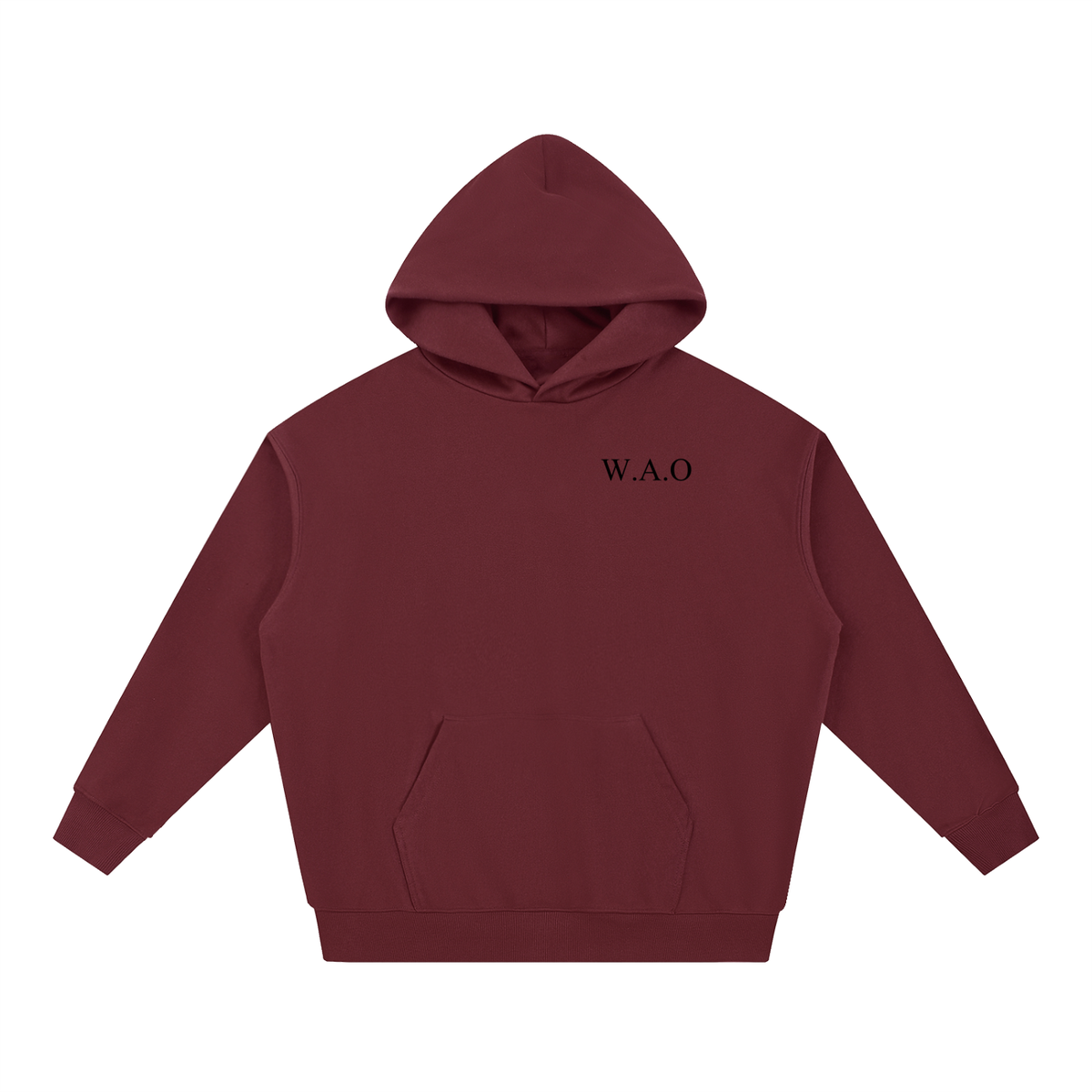 W.A.O - Unisex Essential Heavyweight Hoodie Set Top