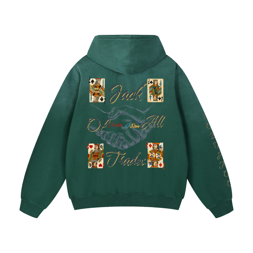 W.A.O - "Jack Of All Trades" Heavyweight Sunfade Oversized Hoodie