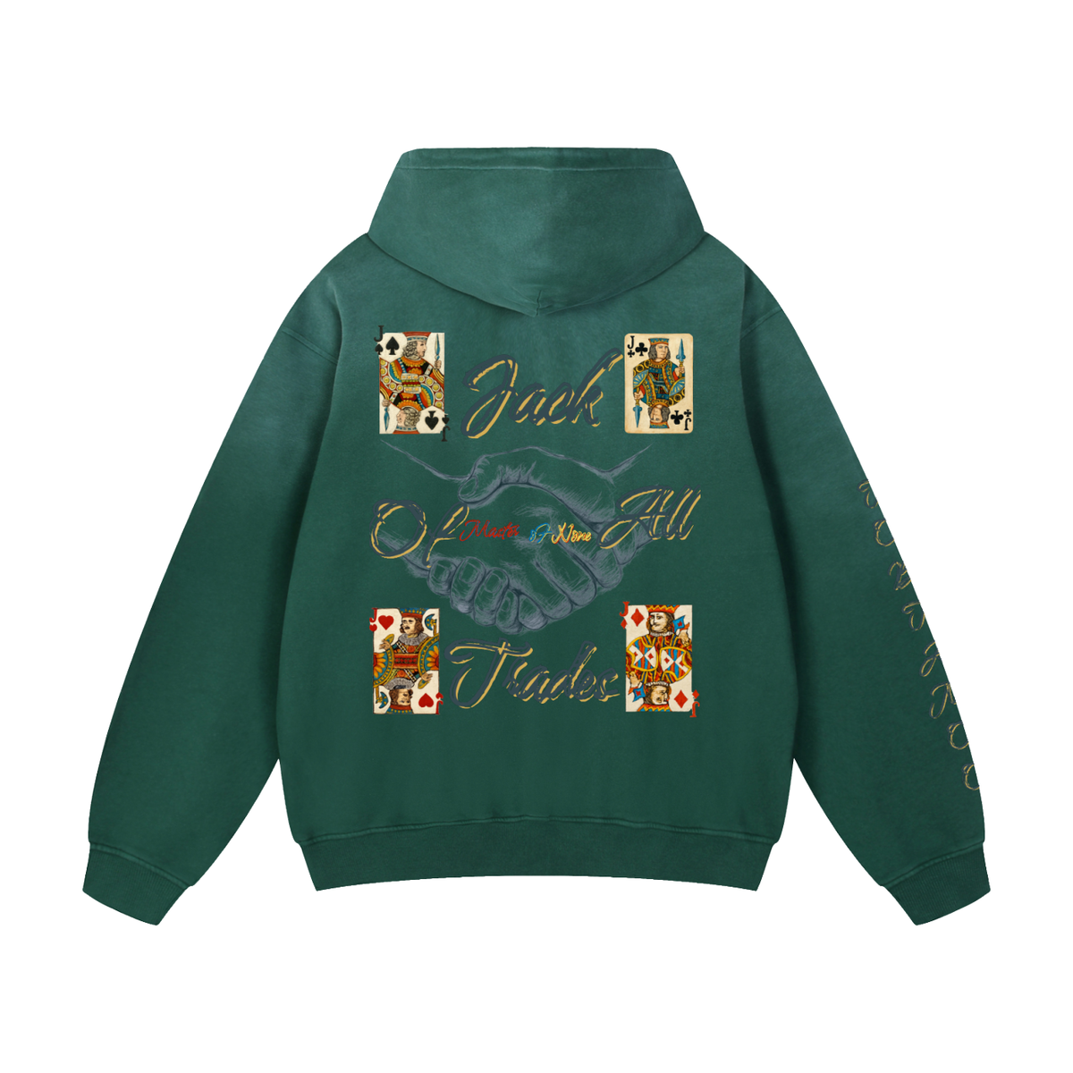 W.A.O - "Jack Of All Trades" Heavyweight Sunfade Oversized Hoodie