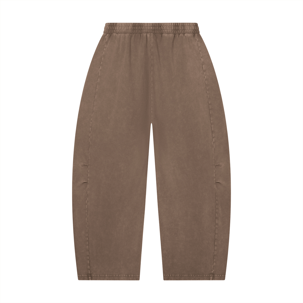 W.A.O - K.O.K Unisex Mineral Wash Barrel Leg Pants