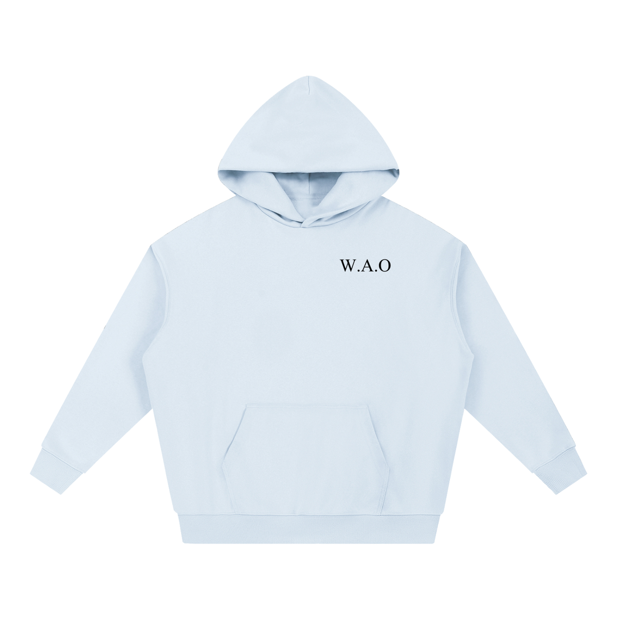 W.A.O - Unisex Essential Heavyweight Hoodie Set Top