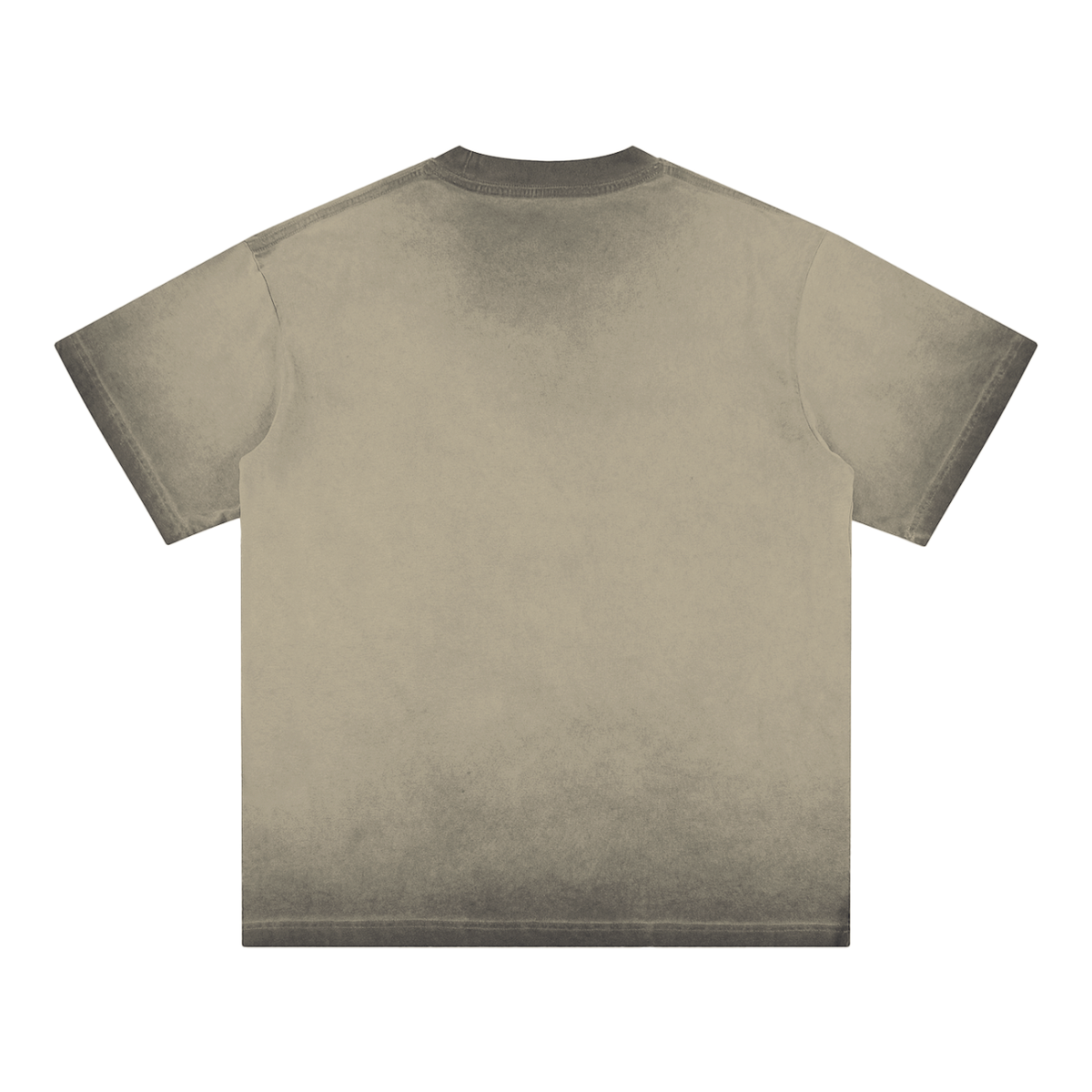 W.A.O - "True Stars" Reverse Dyed Loose Cotton T-Shirt