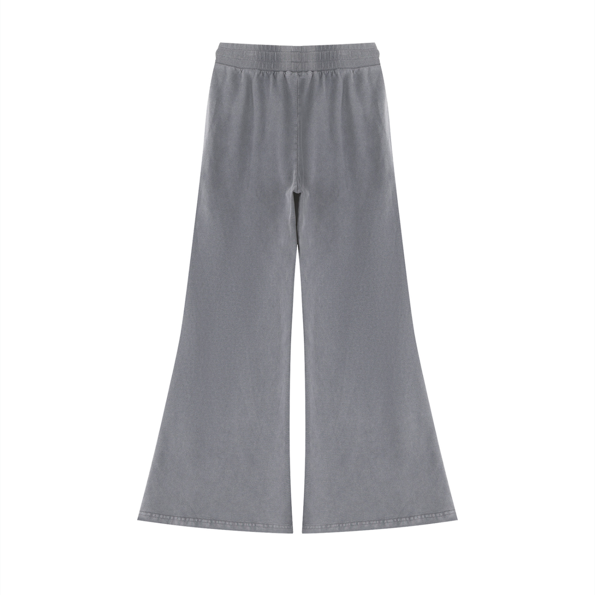 W.A.O - Women’s Vintage Wash Flared Sweatpants Set Bottoms