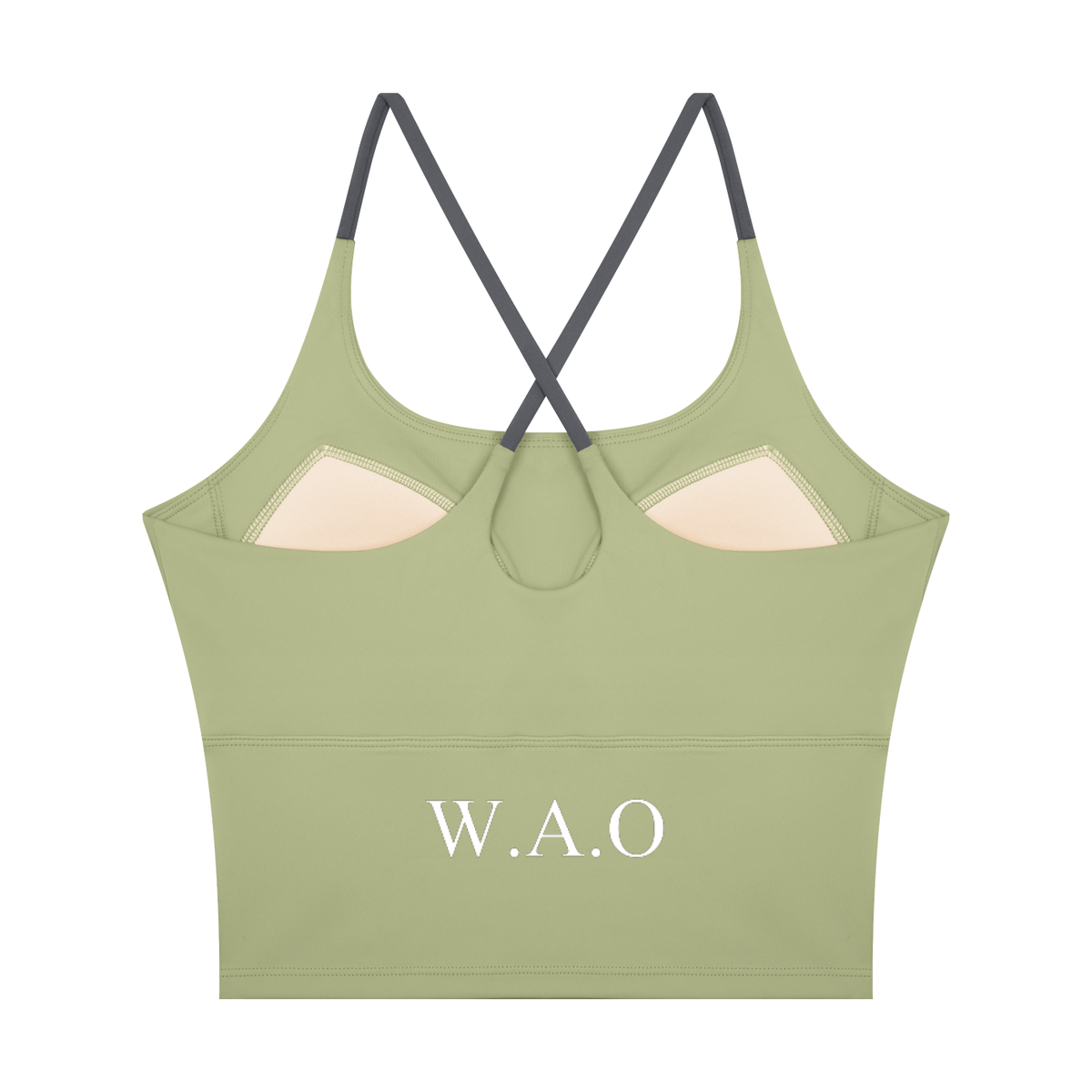 W.A.O - Women's Color Block Yoga Tank Top
