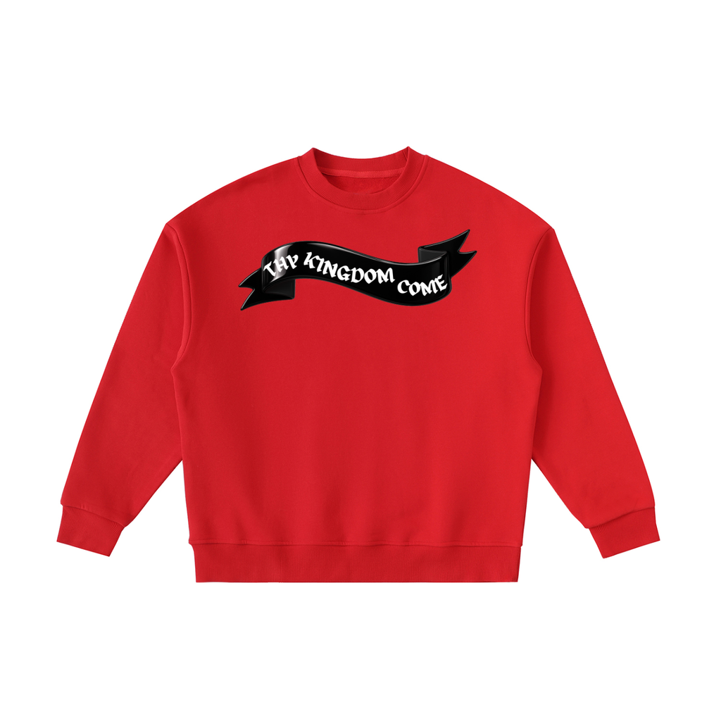 W.A.O - "Thy Kingdom Come "Fleece Kids' Crewneck Sweatshirt