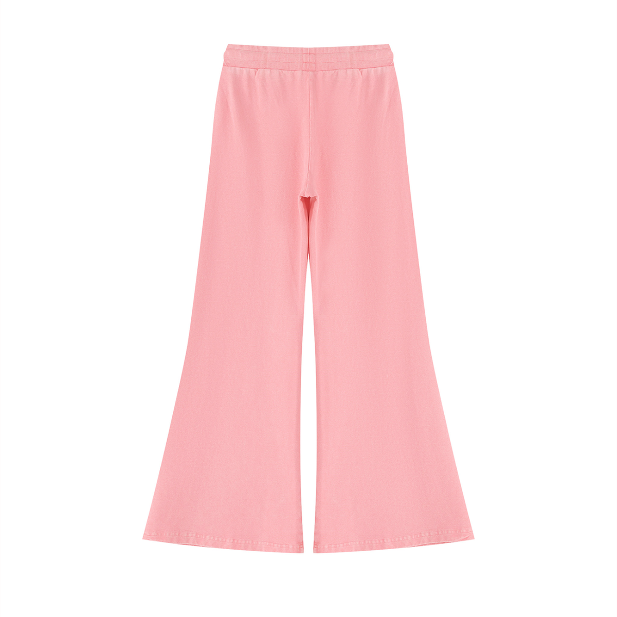 W.A.O - Women’s Vintage Wash Flared Sweatpants Set Bottoms