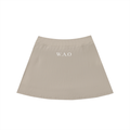 W.A.O - Women's High-Waist Pocketed A-Line Skirt