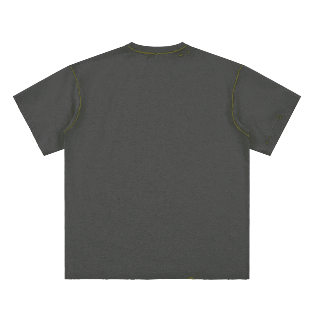W.A.O - "The Pure Heart" Hand-frayed Reversible T-shirt