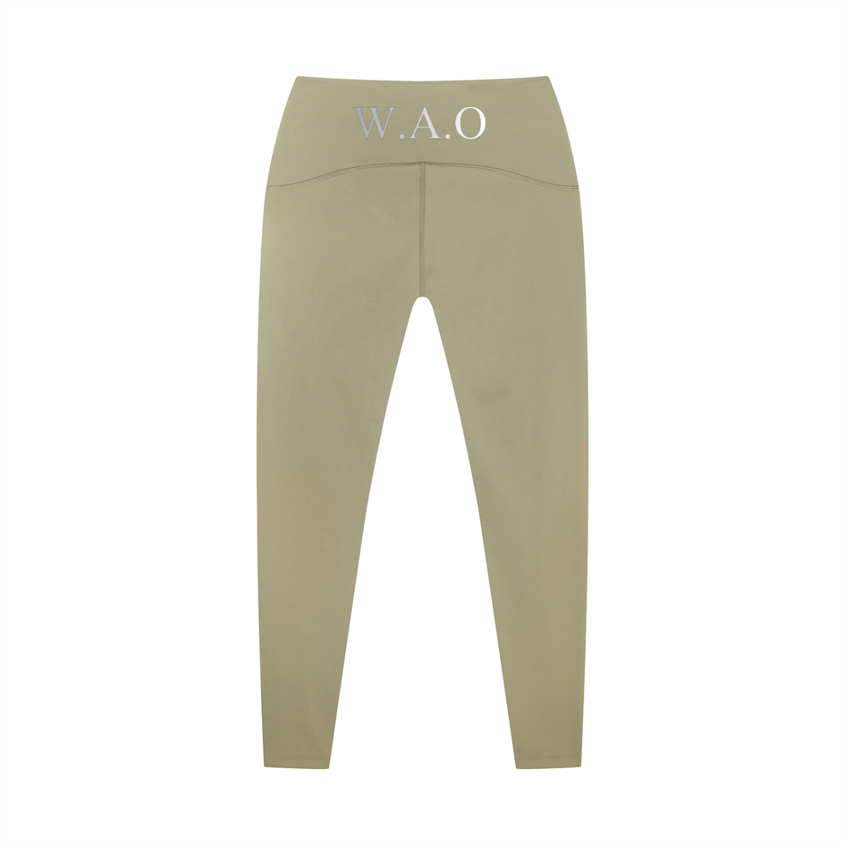 W.A.O - Women's High-Waisted Ankle Length Yoga Leggings