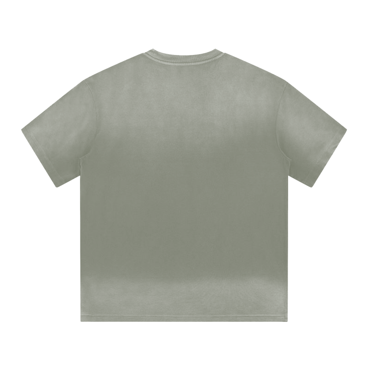W.A.O - Invoke The Law “I” Shape Gradient Washed T-Shirt