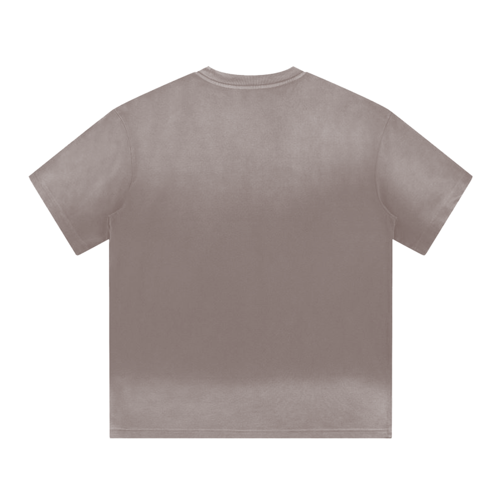 W.A.O - Invoke The Law “I” Shape Gradient Washed T-Shirt