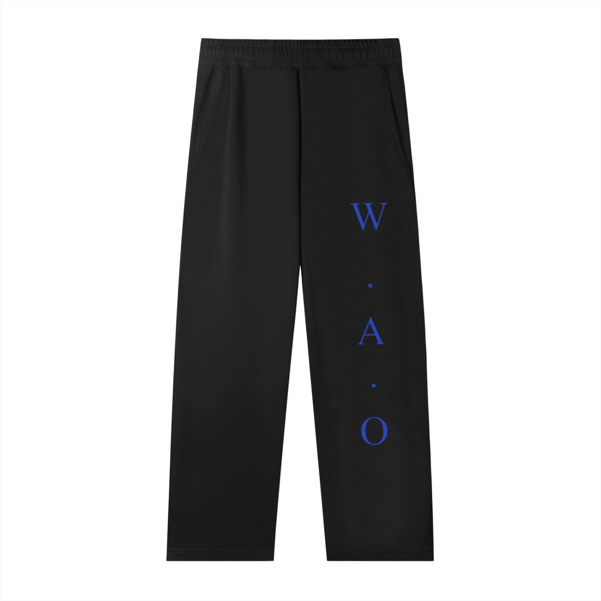 W.A.O - Blue Essential Heavyweight Crewneck  Sweatshirt Set