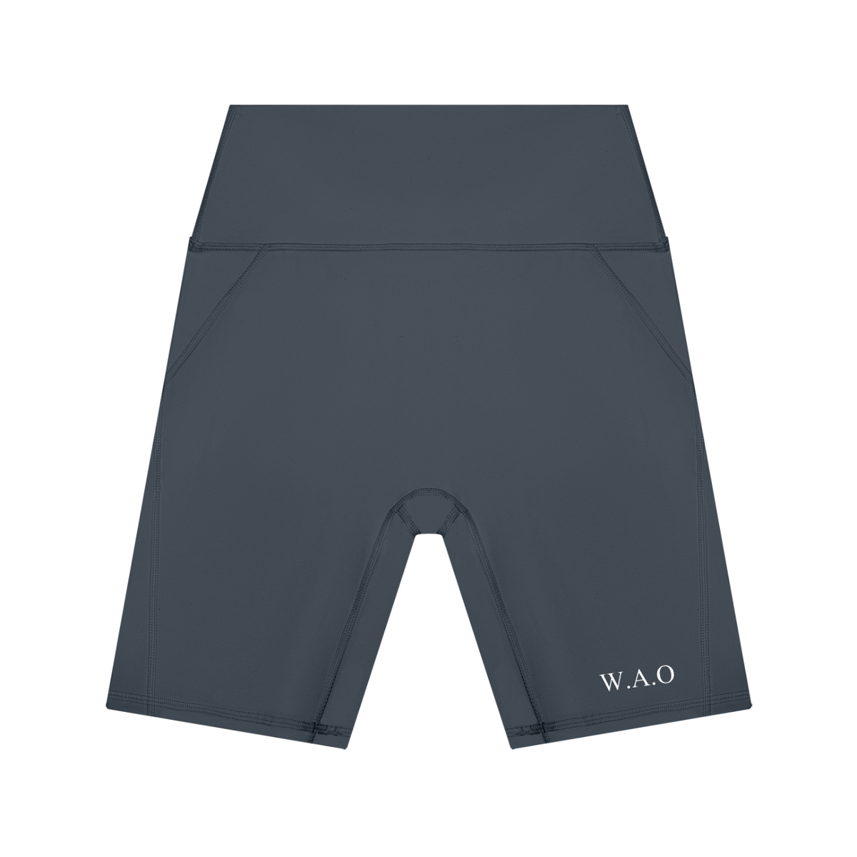 W.A.O - Women’s Lycra High Waisted Yoga Shorts