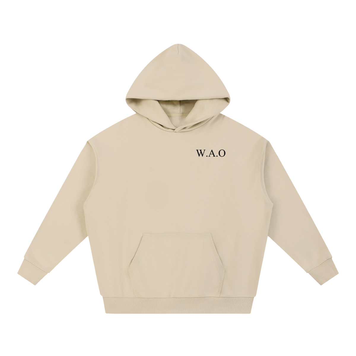 W.A.O - Unisex Essential Heavyweight Hoodie Set Top