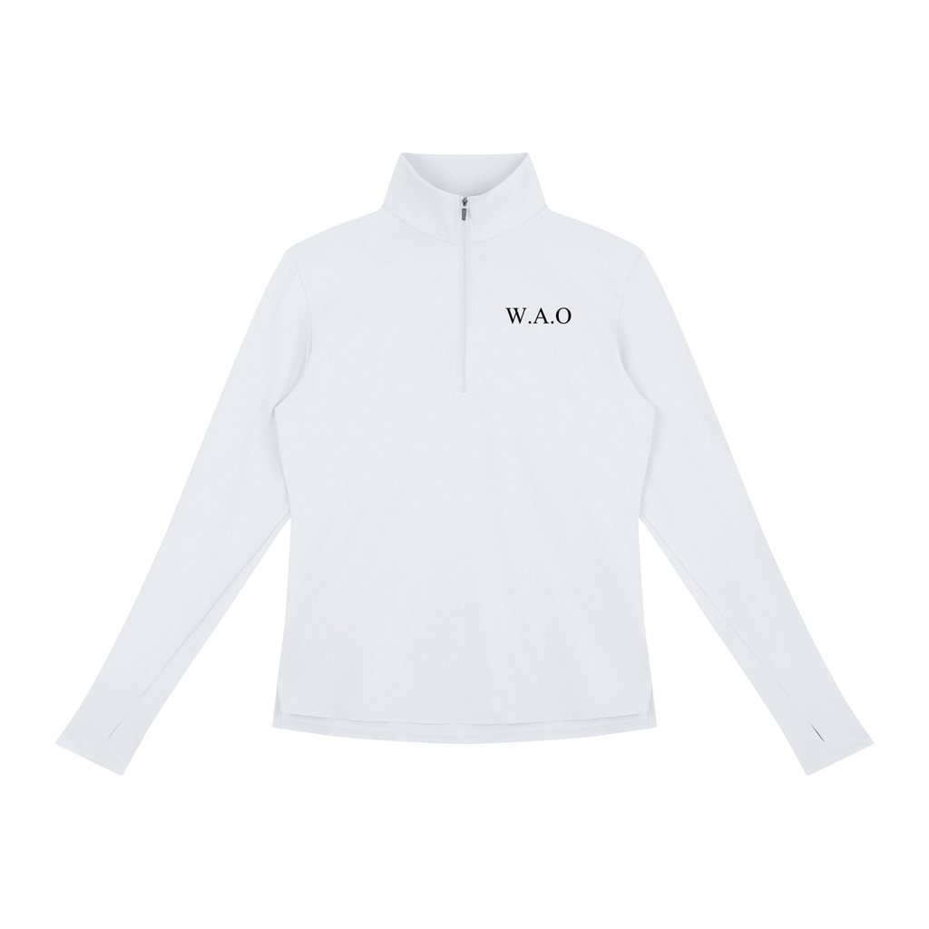 W.A.O - Women's Quarter-Zip Yoga Pullover