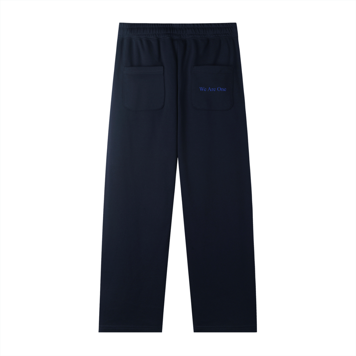 W.A.O - Blue Essential Heavyweight Crewneck  Sweatshirt Set