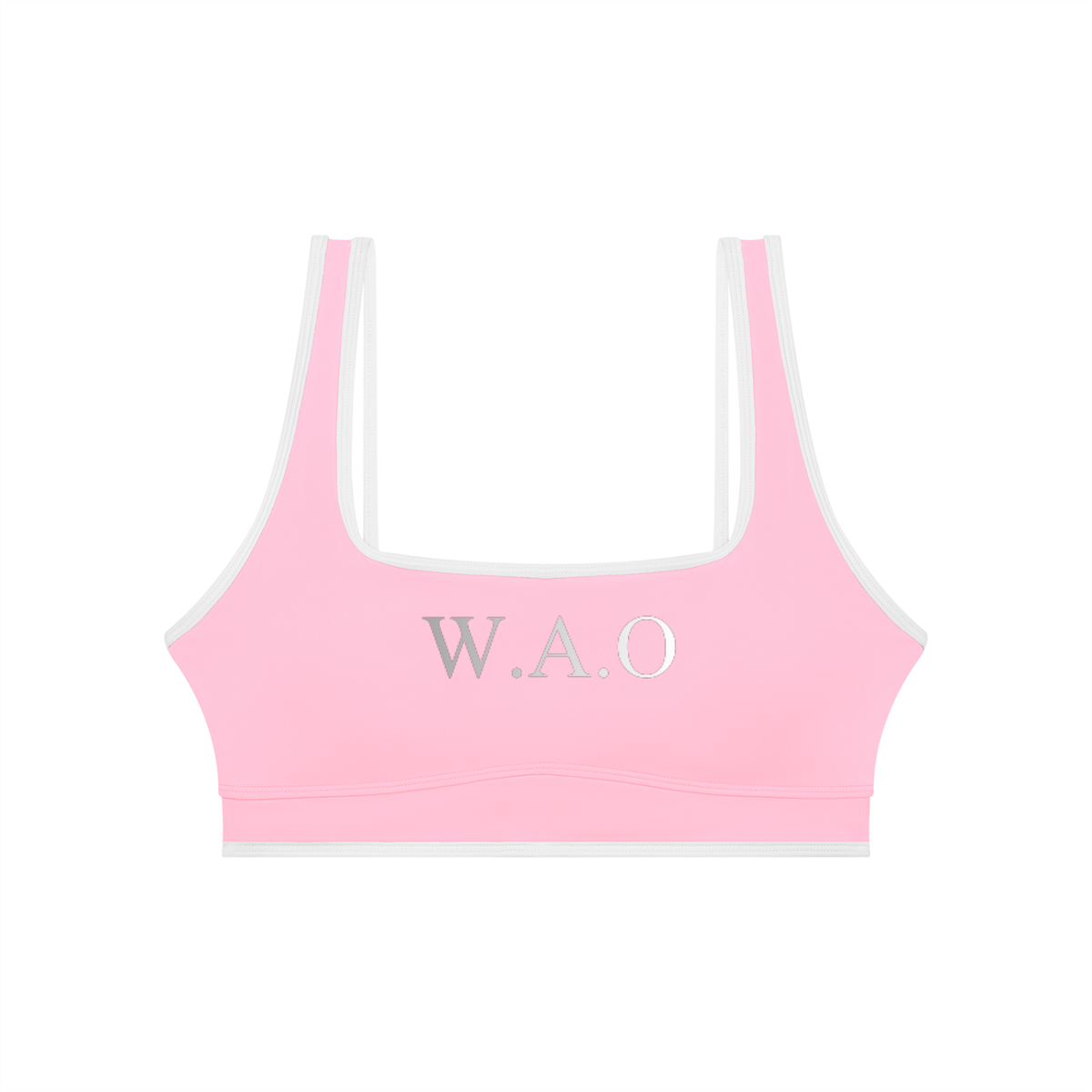 W.A.O - Women's Color Block Yoga Sports Bra