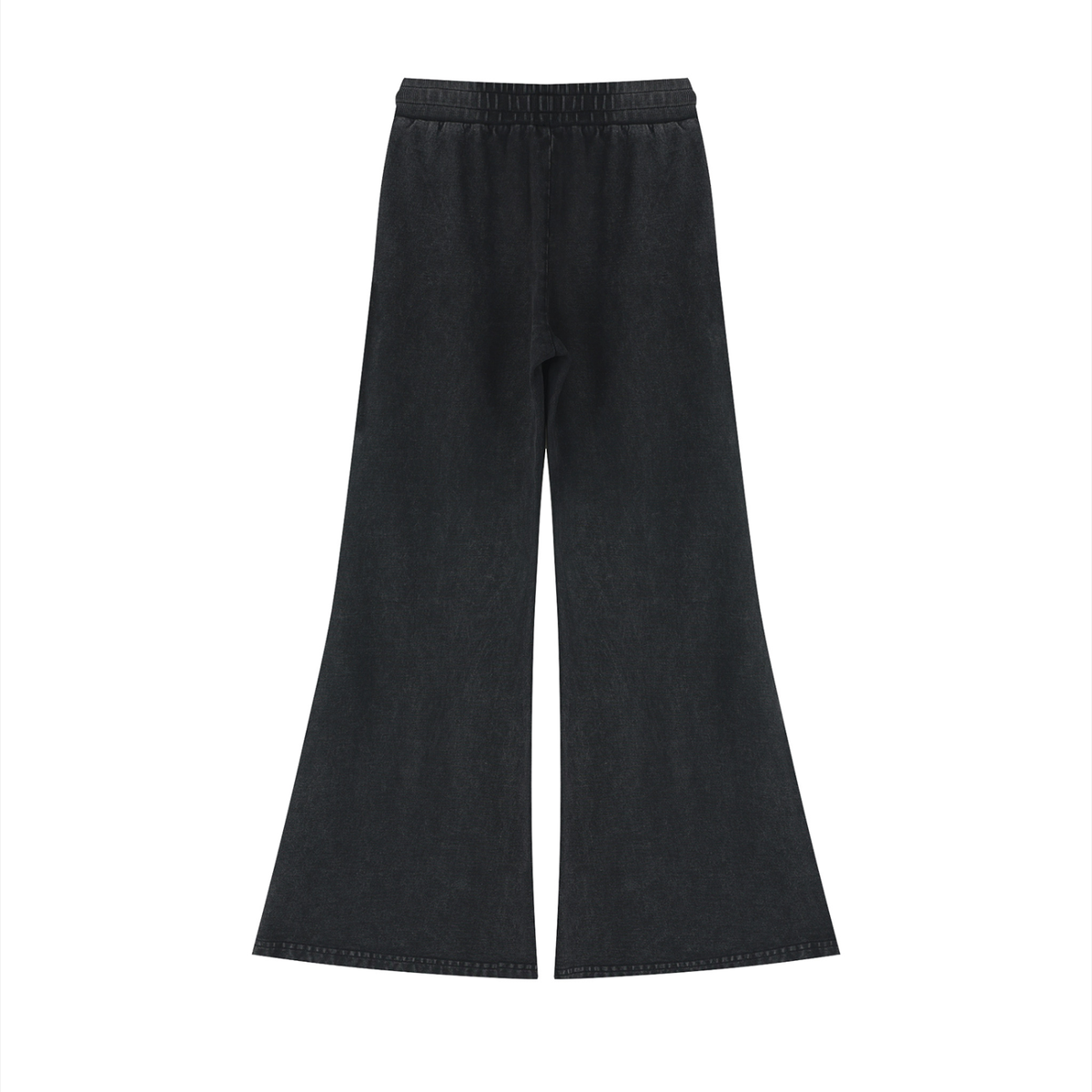 W.A.O - Women’s Vintage Wash Flared Sweatpants Set Bottoms
