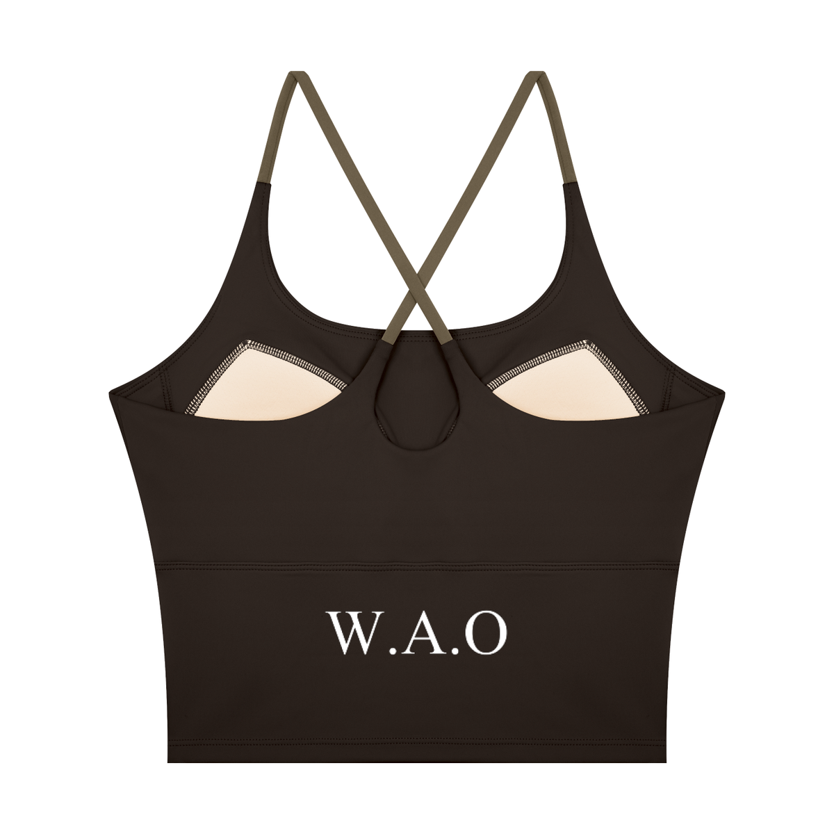 W.A.O - Women's Color Block Yoga Tank Top