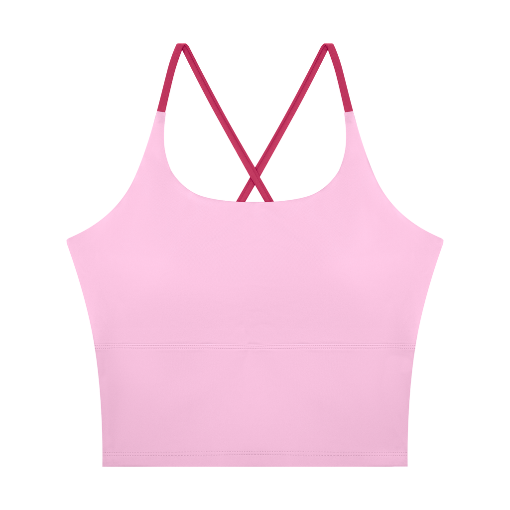 W.A.O - Women's Color Block Yoga Tank Top