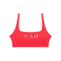 W.A.O - Women's Color Block Yoga Sports Bra