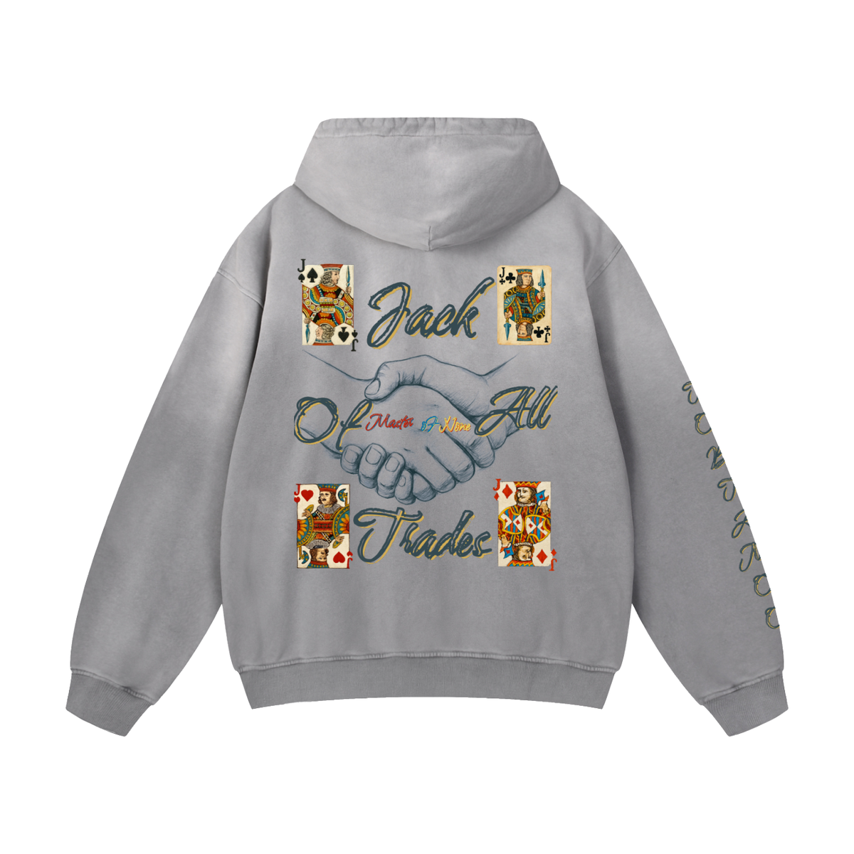 W.A.O - "Jack Of All Trades" Heavyweight Sunfade Oversized Hoodie